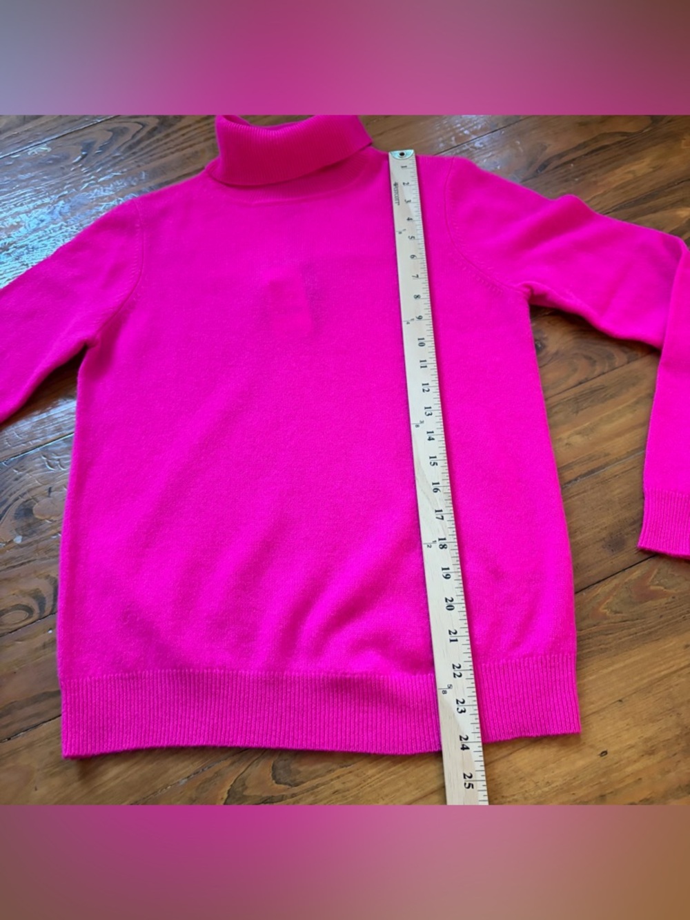 Charter Club Luxury
Cashmere Turtleneck Fuchsia Fierce Pink SP NWT - Picture 13 of 13